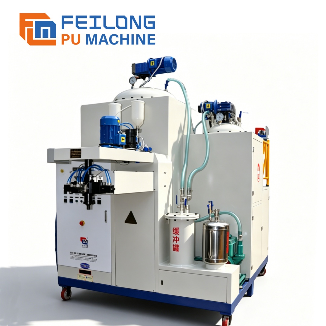 特大型聚氨酯弹性体浇注机（油加热）- 可生产400-6000KG产品/总产量可达500Kg/Min