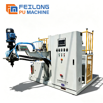 TDI 聚氨酯弹性体浇注机（电加热）- 2组份浇铸机 / 用于制造减震件/轮子